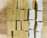 みんな大好き☆厚揚げの甘辛そぼろ煮作り方1写真