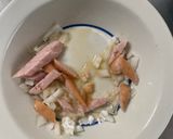 お一人様レンジ梅味噌照り味豚平焼き風作り方5写真