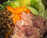 簡単おいしい☆トリプル出汁の山椒鶏鍋作り方1写真