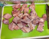 茄子と鶏肉の照り煮作り方2写真