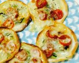 1歳児も大好き！餃子の皮ピザ作り方6写真
