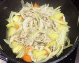 フライパンで肉じゃが作り方3写真