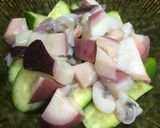 明太マヨのたことキュウリのおつまみ!作り方4写真
