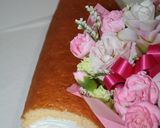 安い材料でも激旨♡ふわ②濃厚ロールケーキ作り方12写真