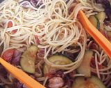ホタルイカとズッキーニのトマトパスタ作り方8写真