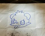 ポケモン☆簡単ヤンチャムのサンドイッチ！作り方5写真