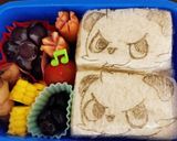 ポケモン☆簡単ヤンチャムのサンドイッチ！作り方7写真