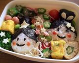 ☆キラキラ☆七夕キャラ弁作り方4写真