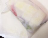 サーモンとチーズの洋風春巻き☆*+作り方7写真