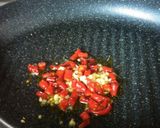 ザワークラウトを使ったトマトソースうどん作り方1写真