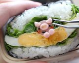 キャラ弁＊簡単♪ブタちゃんデコおにぎらず作り方7写真