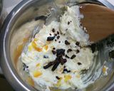 カカオ豆とオレンジピールのチーズ作り方4写真