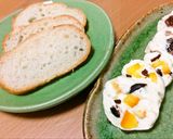 カカオ豆とオレンジピールのチーズ作り方6写真