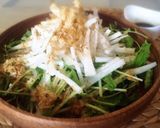 自家製青じそドレッシング&水菜大根サラダ作り方5写真