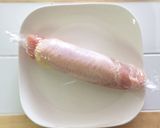 フルーツソースのさっぱりチキンロール作り方5写真