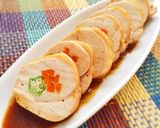 フルーツソースのさっぱりチキンロール作り方10写真