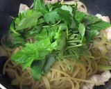 豚肉とネギの柚子胡椒パスタ作り方4写真