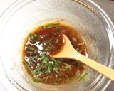 ノンオイル*麺つゆ青じそドレッシング作り方3写真