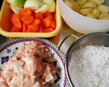 簡単♡豚肉じゃが作り方1写真