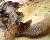 トリガイ(鳥貝)の春色パスタ作り方1写真