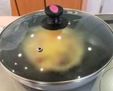 お好み焼きの生地とソースでピザ！作り方8写真