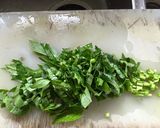 アシタバおにぎり♪作り方1写真