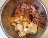 すっごくふんわりなヘルシー鶏胸ハンバーグ作り方2写真