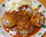 適当超カンタン！煮込みハンバーグ作り方5写真