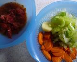 たっぷり野菜のあっさりスープ作り方1写真