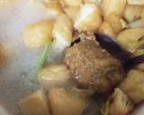 期間限定♪なたまめと卵まるごと味噌汁作り方4写真