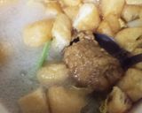 期間限定♪なたまめと卵まるごと味噌汁作り方4写真