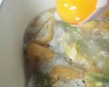 期間限定♪なたまめと卵まるごと味噌汁作り方5写真