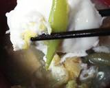 期間限定♪なたまめと卵まるごと味噌汁作り方7写真