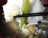 期間限定♪なたまめと卵まるごと味噌汁作り方7写真