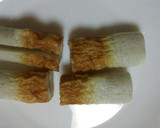 簡単☆ちくわで長芋と梅肉ののり巻き作り方4写真