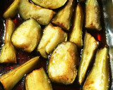 簡単☆揚げナスの煮浸し☆作り方5写真