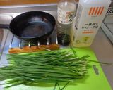 最速のニラ炒め作り方1写真