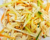 ササミと生野菜のアジアンサンド作り方2写真