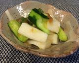 オクラと長芋のネバネバ梅肉合え作り方5写真