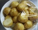 イカじゃがっコリーのバター炒め♪作り方1写真