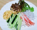 残り物一掃♪冷やし中華ならぬ冷やしご飯作り方7写真