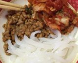 混ぜるだけ♬いか納豆キムチ作り方3写真