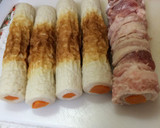味付け簡単！ちくわの豚こま焼き作り方4写真