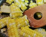 とうもろこし☆にんにくバター醤油炒め作り方6写真