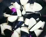 なすと青じその味噌炒め作り方1写真