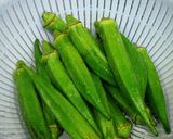 オクラの冷凍作り方1写真