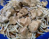 簡単！　豚肉と　もやしの　レンジ蒸し♫　作り方7写真