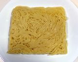 コーンの塩焼きそば◀◀バター醤油仕立て作り方2写真