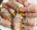 おもてなしに♡３色野菜肉巻きフライ作り方4写真