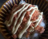 ローコスト超豪華！鮭マヨごはん作り方1写真